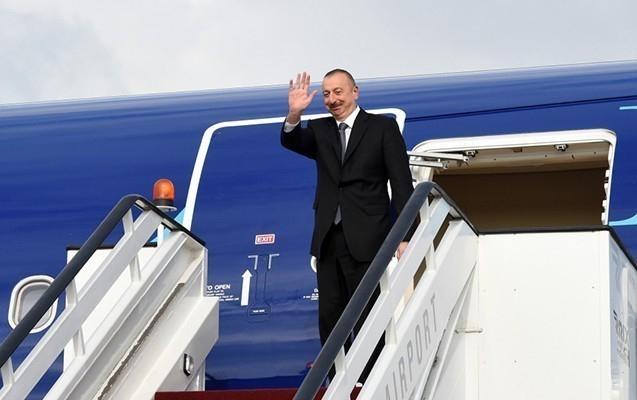  President of Azerbaijan Ilham Aliyev concluded his visit to Serbia  