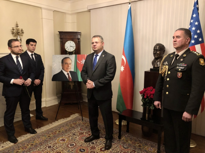 Azerbaijani Embassy in Washington hosts event to commemorate Azerbaijan’s National Leader Heydar Aliyev