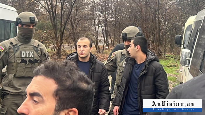 Azerbaijani servicemen Huseyn Akhundov and Agshin Babirov released from Armenian captivity -  PHOTO  