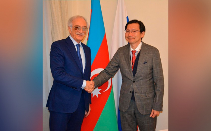   Es wurden Fragen der Zusammenarbeit zwischen Aserbaidschan und Japan besprochen  