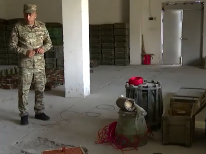 Handmade munitions found in military depot in Azerbaijan