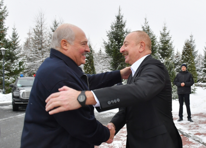  Le président Ilham Aliyev a rencontré son homologue biélorusse - Photos