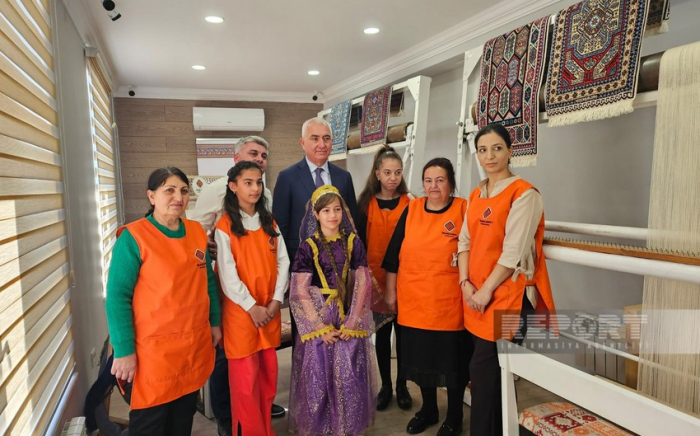   Carpet weaving center opens in Azerbaijan’s Lachin  