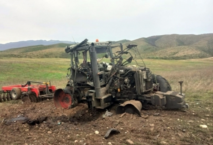   Tractor hits landmine in Azerbaijan’s Fuzuli district, one person injured  