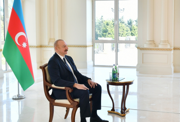   President Ilham Aliyev: I don