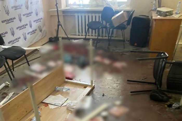  Deputy detonates grenades in Ukraine village council, injuring 26 