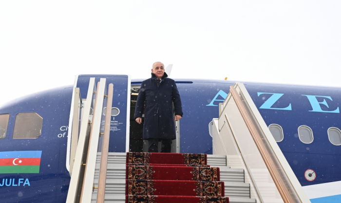 Azerbaijani PM arrives in Russia for working visit 