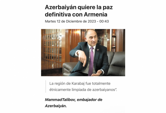 Armenia’s biased claims exposed in Mexican media 