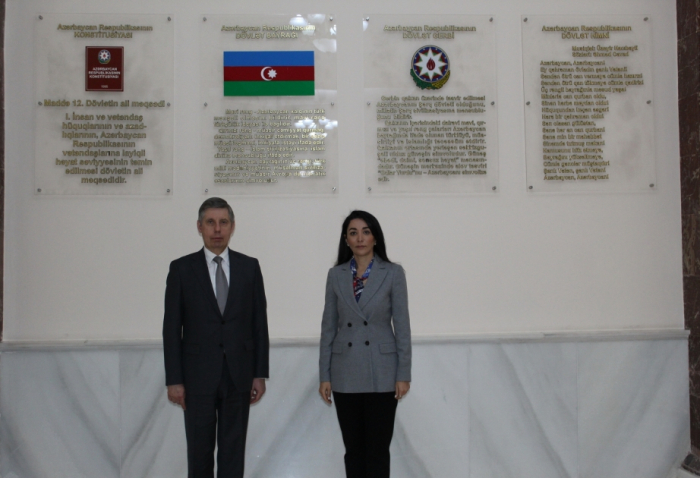 Ombudsperson Sabina Aliyeva briefs Russian ambassador on demining process in Azerbaijan