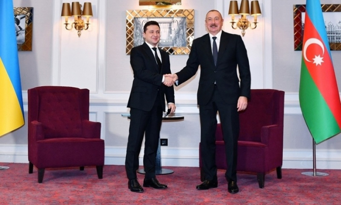   Ukrainian president congratulates Azerbaijani leader  