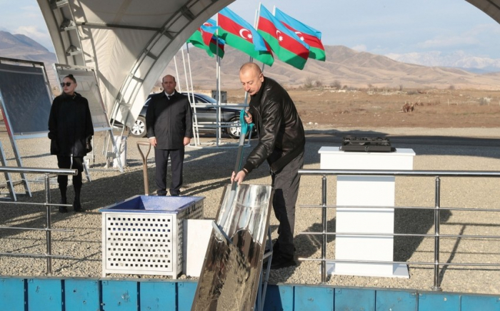    Ağdamda beşinci yaşayış kompleksinin təməli qoyulub  
   