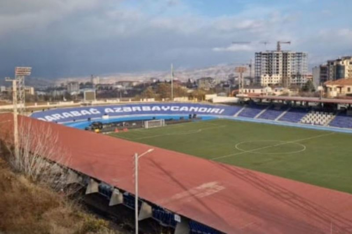    Xankəndi stadionu Azərbaycan kubokunun oyununa hazırdır -    VİDEO     
   