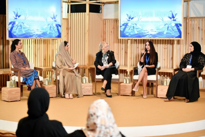 Heydar Aliyev Foundation VP Leyla Aliyeva participates in discussions on climate change within COP 28 in Dubai