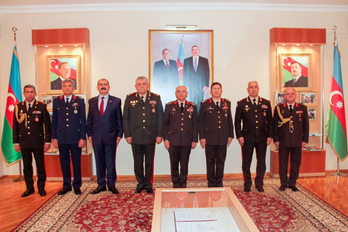 Turkish army general visits Military Institute named after Heydar Aliyev