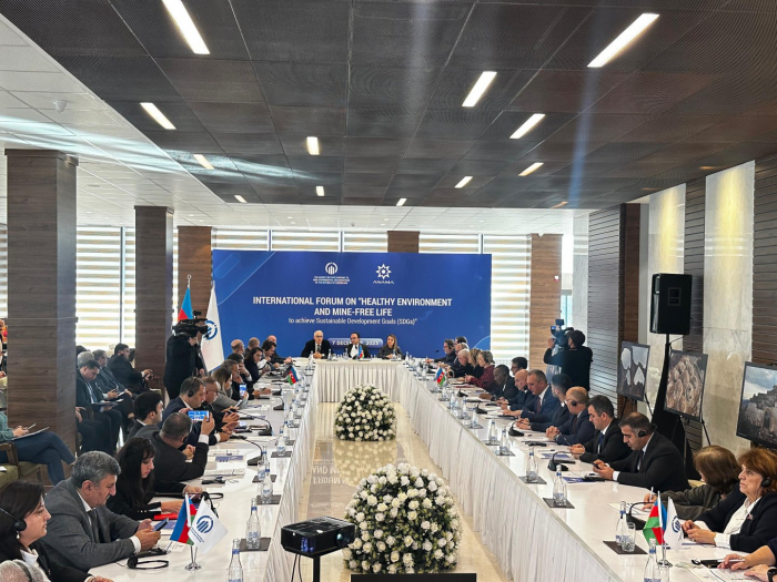 International forum participants in Azerbaijan