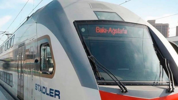 Ağstafa-Bakı sürət qatarı yolda qalıb