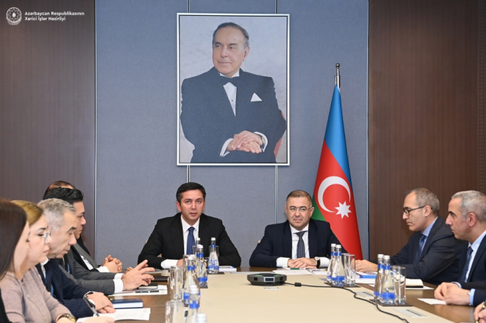 Cancillería de Azerbaiyán junto con la CEC celebró un seminario para los funcionarios de las misiones diplomáticas de Azerbaiyán