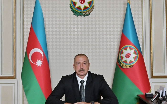  Präsident der Republik Aserbaidschan wendet sich an das Volk 