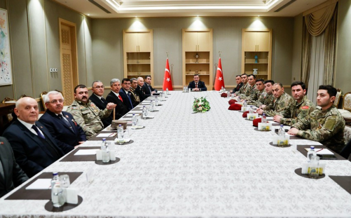 Turkish vice president meets with Azerbaijani war veterans