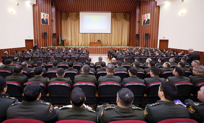 Azerbaijan Army conducts training-methodical sessions with staff of personnel bodies 