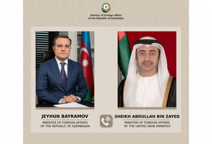   Azerbaijani, UAE FMs hold a telephone conversation  