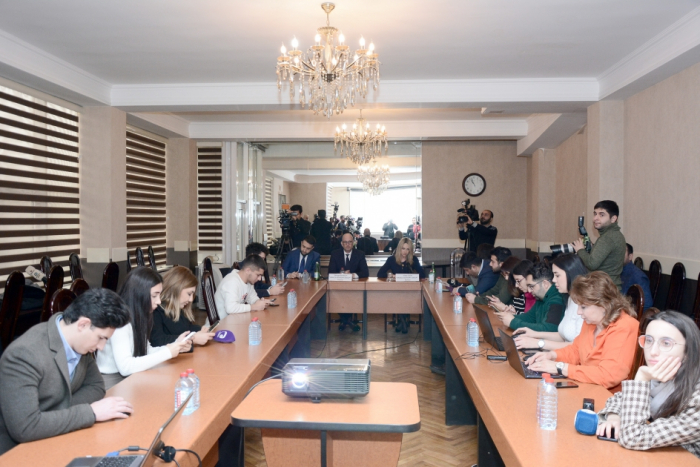   In Baku findet eine Veranstaltung zur Vorwahlumfrage in Aserbaidschan statt  