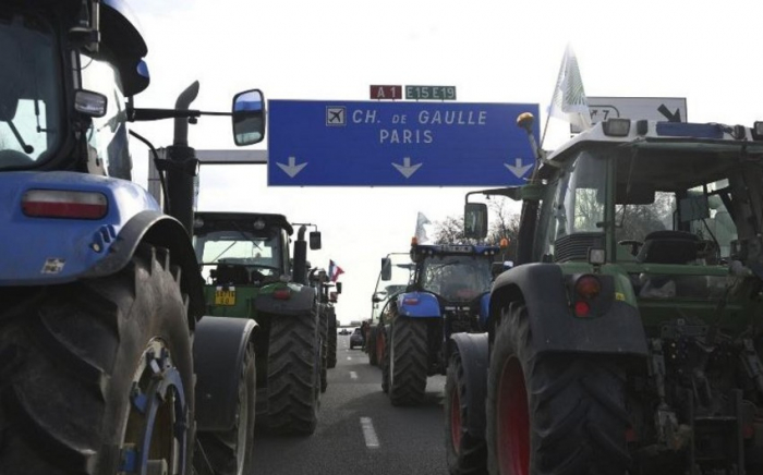   Protestierende Bauern in Frankreich wollen nach Paris kommen  