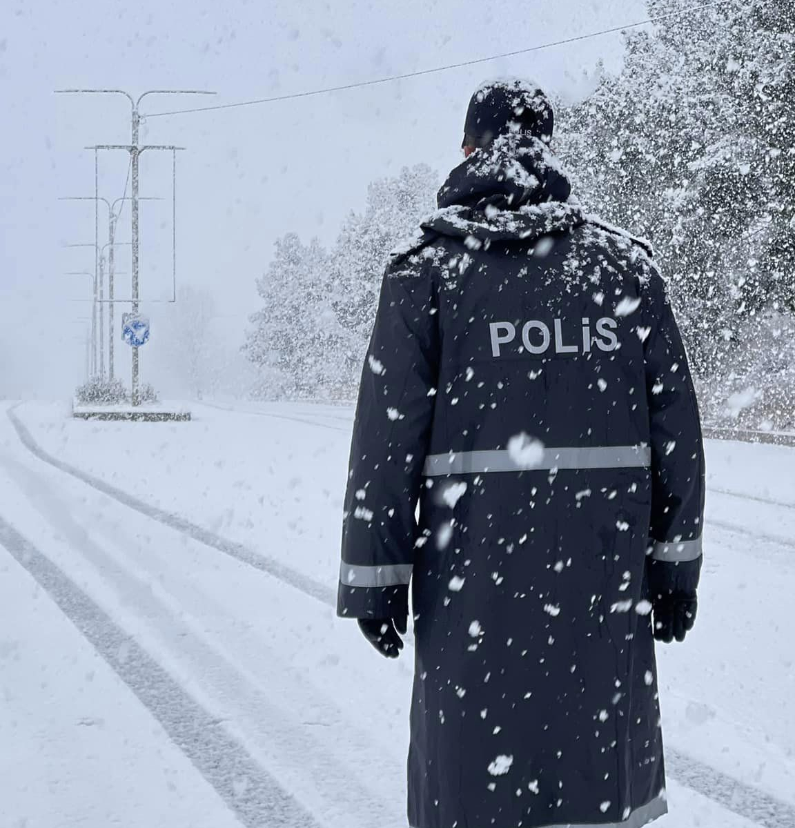    Qarlı Xankəndidə polis xidməti -    FOTOLAR +VİDEO    