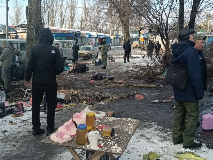    Donetskdə bazarın atəşə tutulması nəticəsində    ölənlərin sayı 25-ə çatıb      