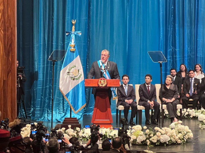 Azerbaijani ambassador attends inauguration ceremony of Guatemalan President