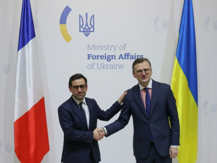 Le nouveau chef de la diplomatie française à Kiev pour sa première visite à l