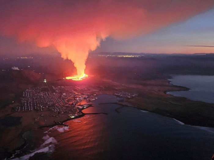 Eruption volcanique spectaculaire en Islande sans danger