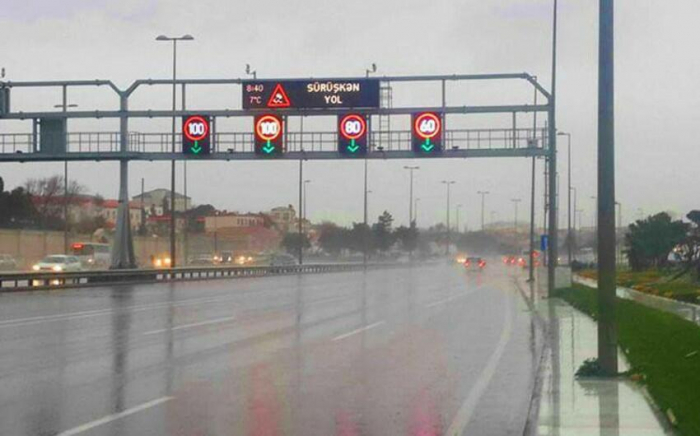 Zığ dairəsi-Hava Limanı yolunda sürət həddi endirilib