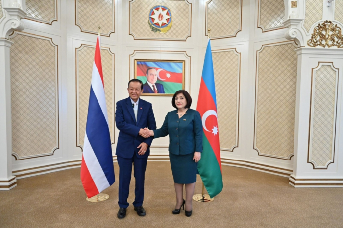 Se discuten temas de cooperación interparlamentaria entre Azerbaiyán y Tailandia