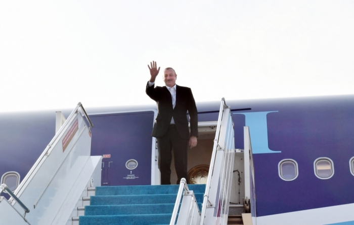 Le président Ilham Aliyev termine sa visite officielle en Türkiye 