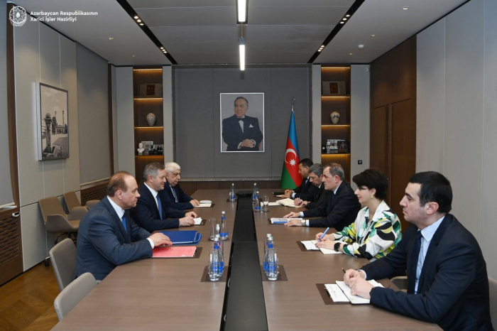 Azerbaijani FM held meeting with Secretary General of Council of CIS Interparliamentary Assembly