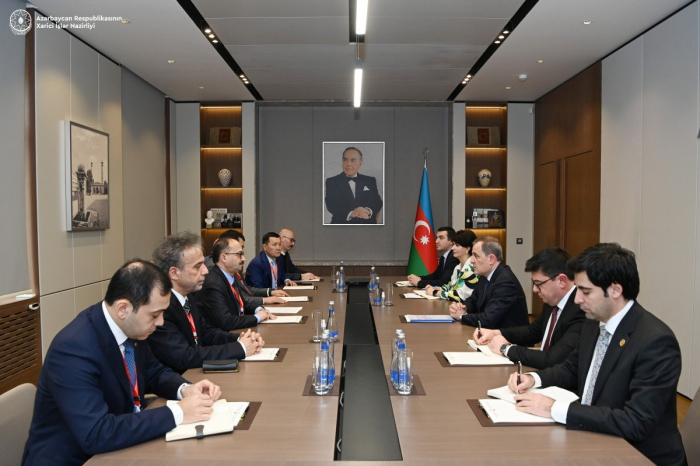   Aserbaidschanischer Außenminister trifft den Leiter der TURKPA-Beobachtungsmission  