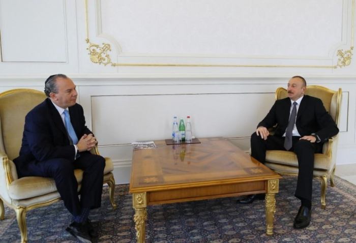 Presidente de la Fundación para el Entendimiento Étnico felicita al Presidente Ilham Aliyev