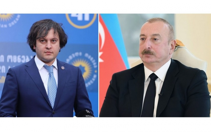 Georgischer Premierminister gratulierte Ilham Aliyev