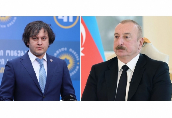 Ilham Aliyev a reçu un appel téléphonique du Premier ministre géorgien