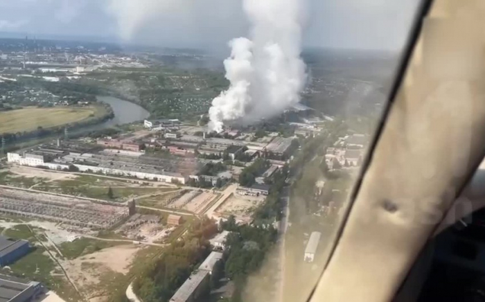   Russische MiG-Fabrik steht in Flammen  