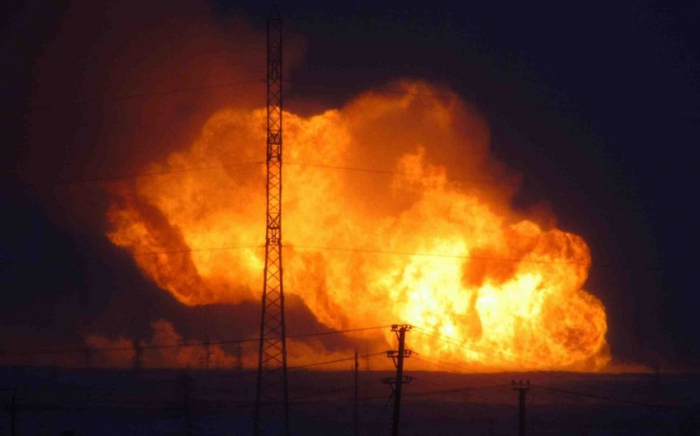   In einer Gaspipeline im Iran kam es zu einer Explosion  