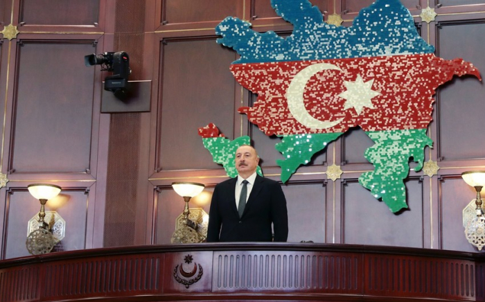   Ilham Aliyev:  Jetzt beginnt eine neue Ära, diese Ära wird große Erfolge bringen 