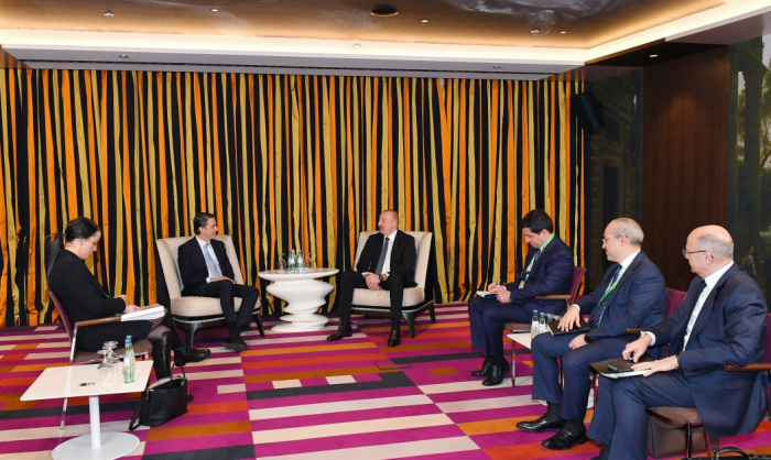   Präsident Ilham Aliyev und Sonderkoordinator des US-Präsidenten treffen sich in Deutschland  