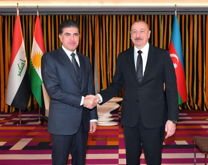 President of Azerbaijan met with President of Kurdistan Region of Iraq in Munich