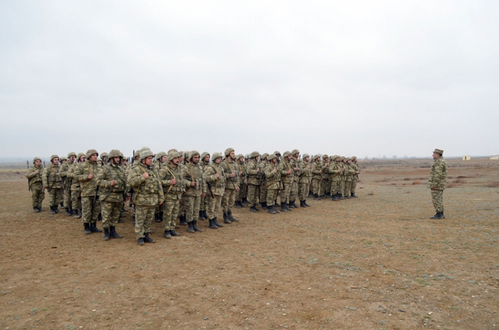 Azerbaijan Army’s Chief of General Staff visits several military units stationed in Karabakh region