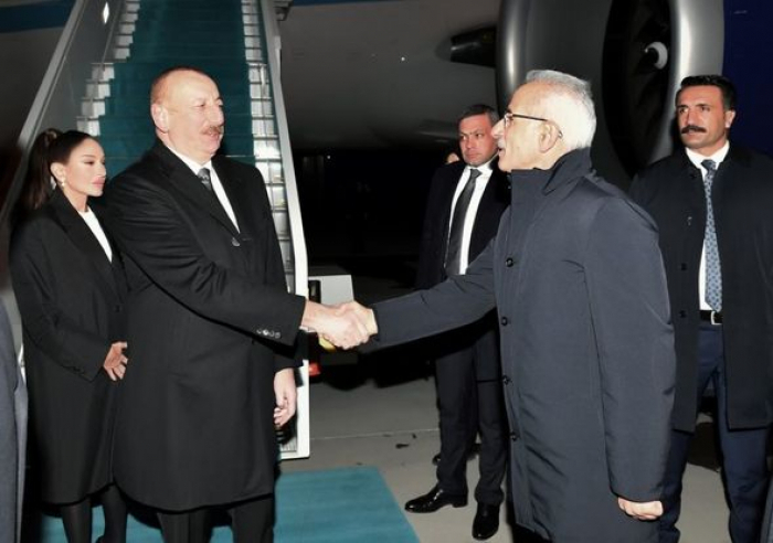 Le président azerbaïdjanais Ilham Aliyev entame une visite officielle en Türkiye