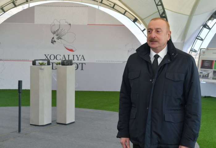   Ilham Aliyev : Je croyais que nous retournerons à Khodjaly et qu