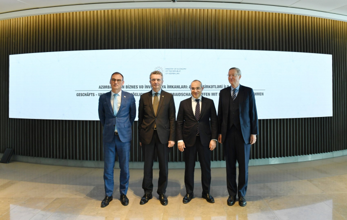   Aserbaidschan und Deutschland diskutieren über die Umsetzung gemeinsamer Projekte  