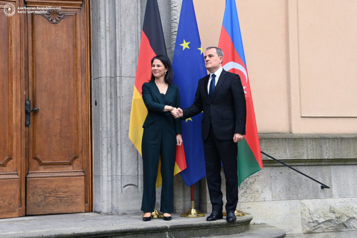   Azerbaijani, German FMs meet in Berlin  